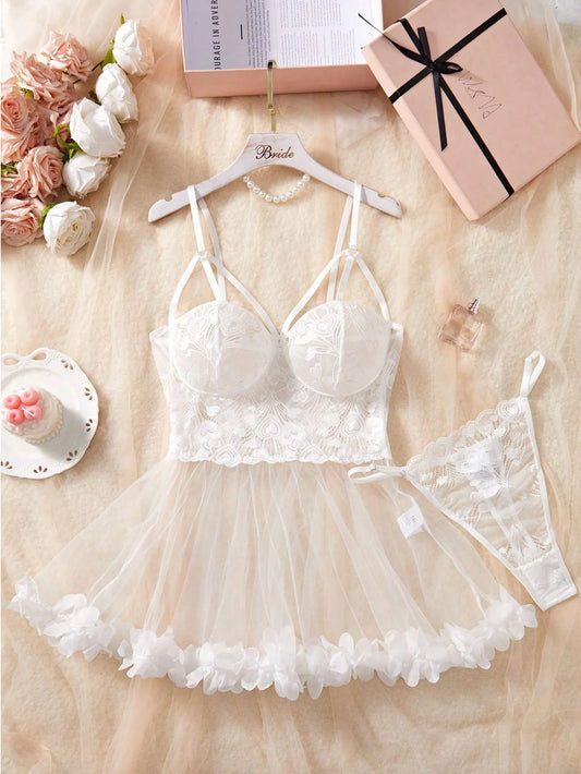 Lace Chemise Lingerie Set NordicVive